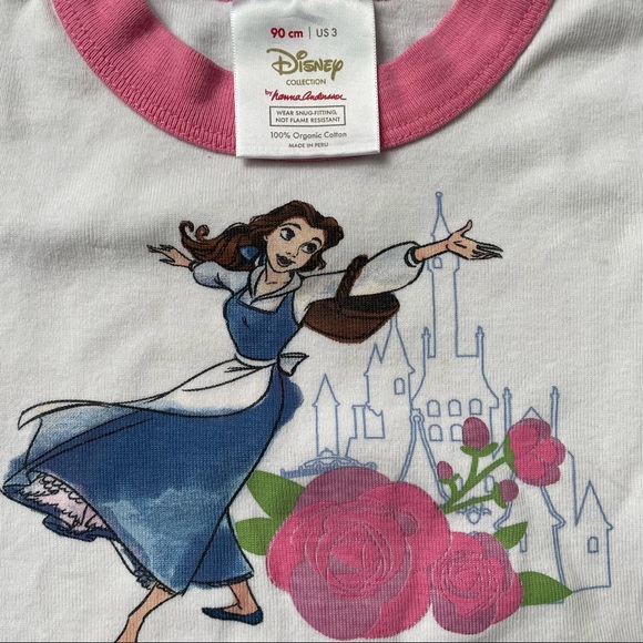 Hanna Andersson Disney Belle Pajamas - Picture 2 of 5